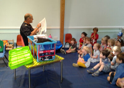 Fire service visit - learning about the fire service